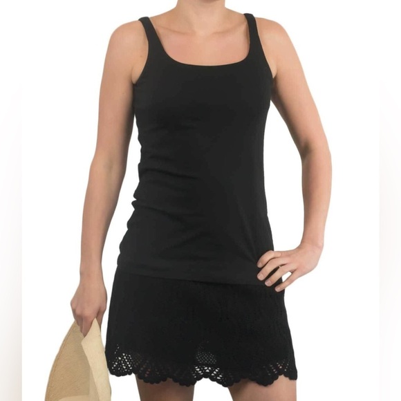 NEW Gretchen Scott The Ballerina Cotton Spandex Tank Top Size Large NWT. 21 - Picture 1 of 8